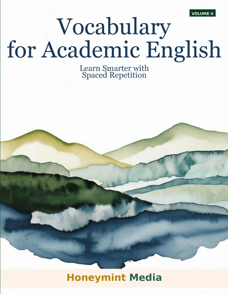 Vocabulary for Academic English cover